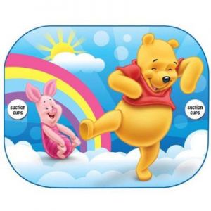 Zasłonki przeciwsłoneczne Kubuś Puchatek - Prosiaczek - Disney 2szt.