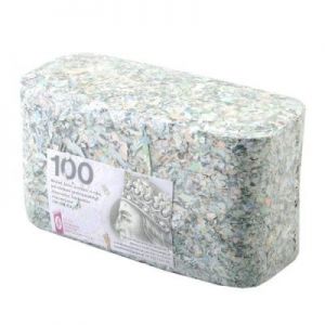 Brykiet Z Pieniędzy 100zł - 100 000 zł w banknotach