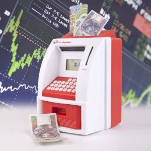Edukacyjny bankomat  - Mały Bankier - nauka oszczędzania
